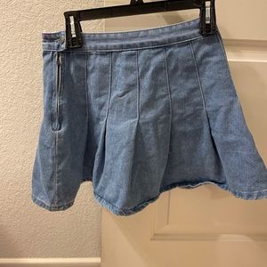 Denim skirt